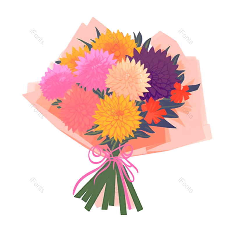 母亲节图片,蜜蜂元素,玫瑰花PNG,玫瑰免抠素材